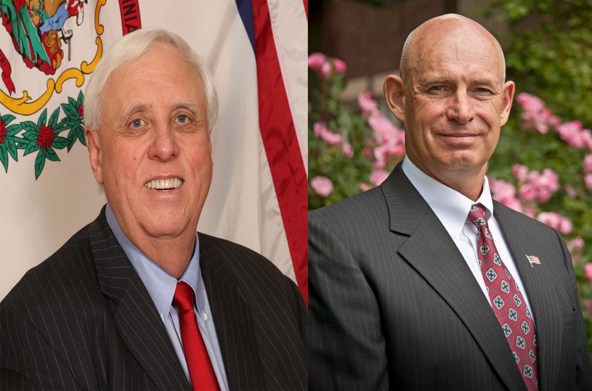 Jim Justice and Kent Leonhardt