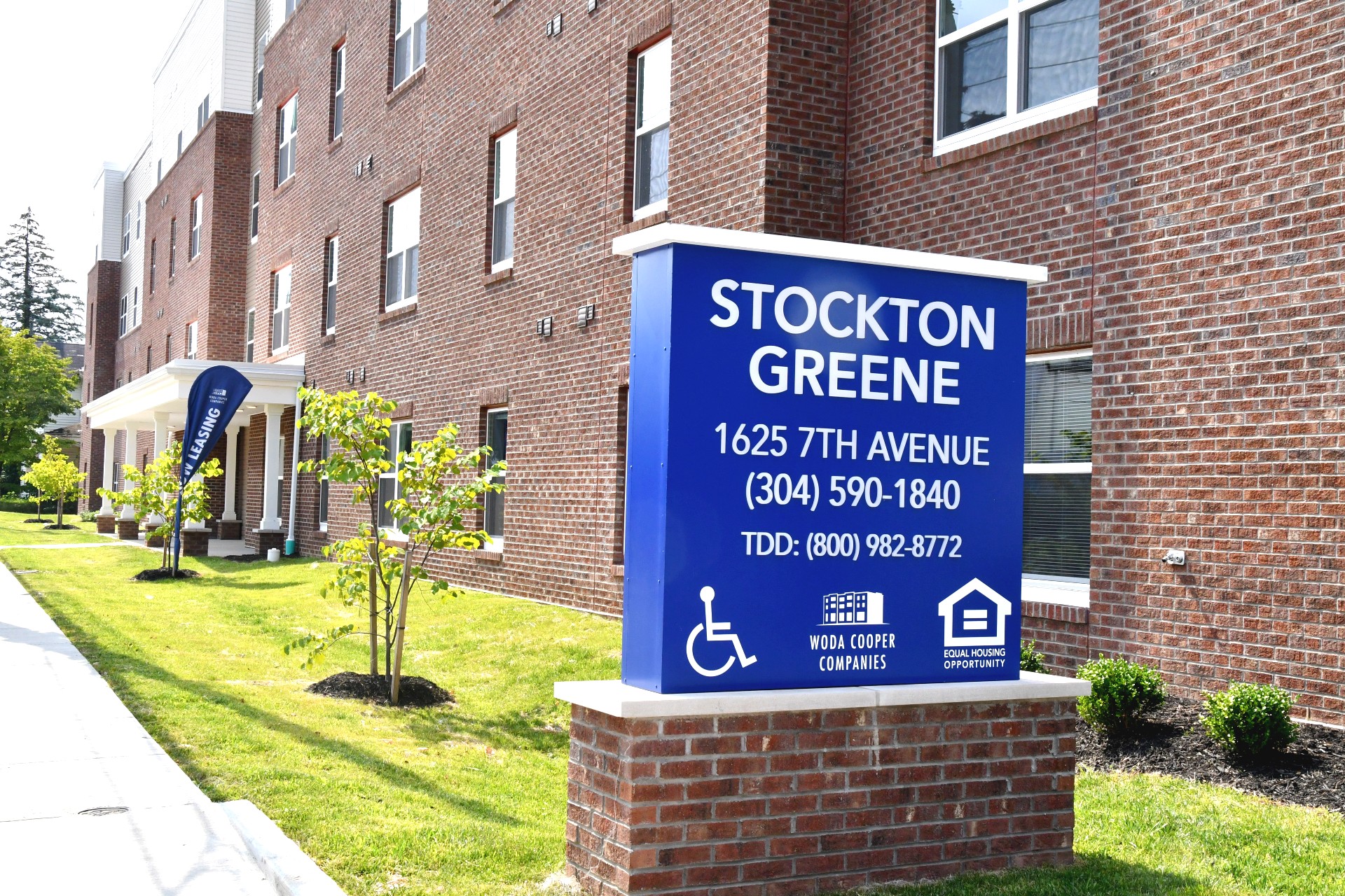 Stockton Green Sign